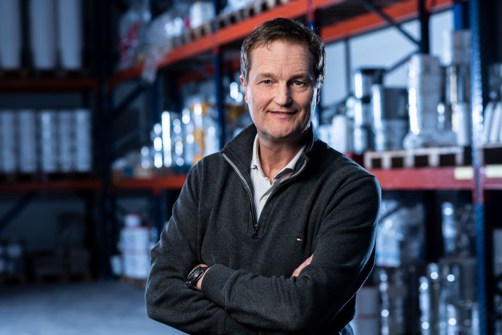 Edwin Slingerland directeur eigenaar SR Vloeren